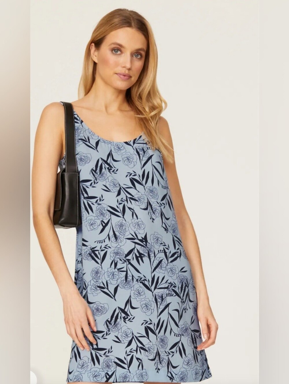 Thakoon Light Blue Floral Slip